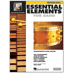 Hal Leonard Essential Elements For Band - Percussion Book 1 With EEi (Book/CD-ROM)