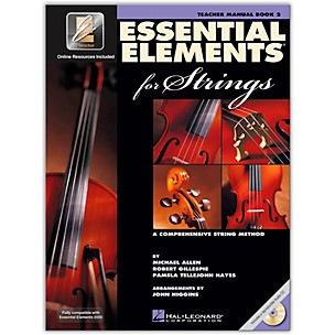 Hal Leonard Essential Elements For Strings Teacher's Manual (Book 2 with EEi and CD)