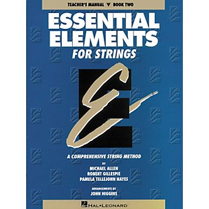 Hal Leonard Essential Elements For Strings Teachers Manual Book 2