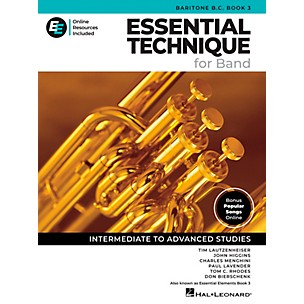 Hal Leonard Essential Elements for Band - Baritone B.C. Book 3 with EEi