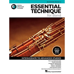 Hal Leonard Essential Elements for Band - Bassoon Book 3 with EEi