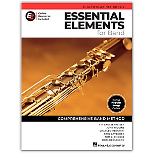 Hal Leonard Essential Elements for Band - Bb Alto Clarinet Book 2 with EEi