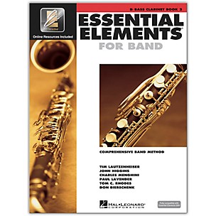 Hal Leonard Essential Elements for Band - Bb Bass Clarinet 2 Book/Online Audio