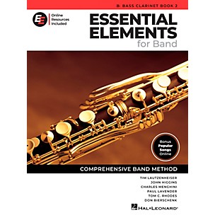 Hal Leonard Essential Elements for Band - Bb Bass Clarinet Book 2 with EEi