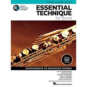 Hal Leonard Essential Elements for Band - Bb Bass Clarinet Book 3 with EEi