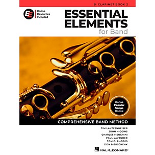 Hal Leonard Essential Elements for Band - Bb Clarinet Book 2 with EEi