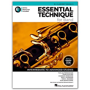 Hal Leonard Essential Elements for Band - Bb Clarinet Book 3 with EEi