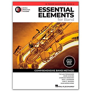 Hal Leonard Essential Elements for Band - Bb Tenor Sax Book 2 with EEi