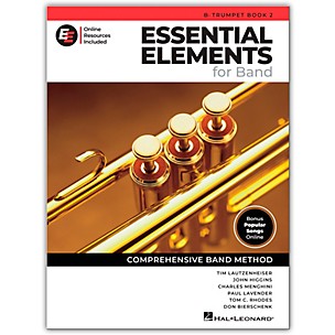 Hal Leonard Essential Elements for Band - Bb Trumpet Book 2 with EEi