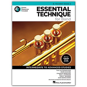 Hal Leonard Essential Elements for Band - Bb Trumpet Book 3 with EEi