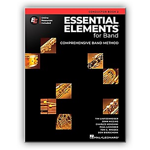 Hal Leonard Essential Elements for Band - Conductor Book 2 with Online Resources