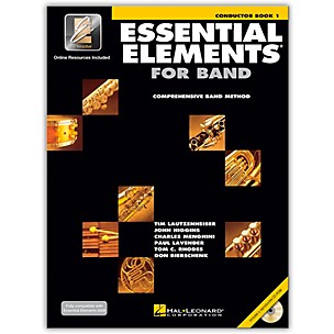 Hal Leonard Essential Elements for Band - Conductor Score (Book 1 with EEi and CD-ROM)