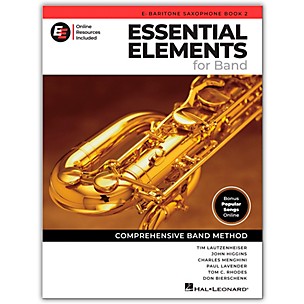 Hal Leonard Essential Elements for Band - Eb Baritone Sax Book 2 with EEi