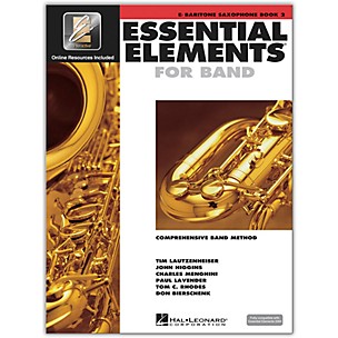 Hal Leonard Essential Elements for Band - Eb Baritone Saxophone 2 Book/Online Audio