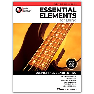 Hal Leonard Essential Elements for Band - Electric Bass Book 2 with EEi