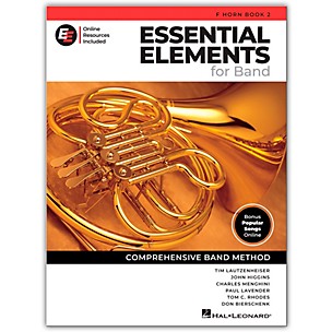 Hal Leonard Essential Elements for Band - F Horn Book 2 with EEi