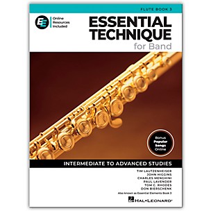 Hal Leonard Essential Elements for Band - Flute Book 3 with EEi