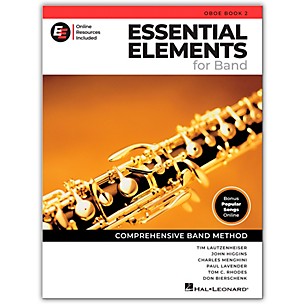 Hal Leonard Essential Elements for Band - Oboe Book 2 with EEi