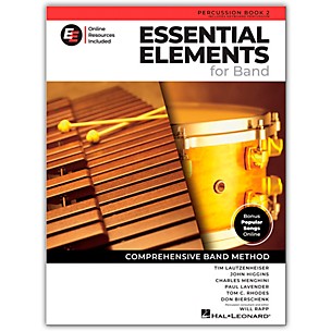 Hal Leonard Essential Elements for Band - Percussion/Keyboard Percussion Book 2 with EEi
