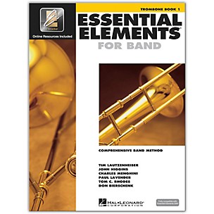 Hal Leonard Essential Elements for Band - Trombone 1 Book/Online Audio