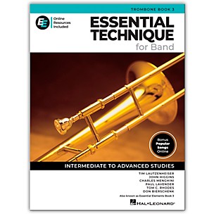 Hal Leonard Essential Elements for Band - Trombone Book 3 with EEi