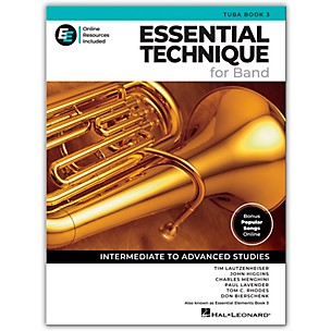 Hal Leonard Essential Elements for Band - Tuba Book 3 with EEi