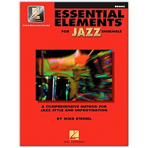 Hal Leonard Essential Elements for Jazz Ensemble - Drums (Book/Online Audio)