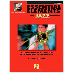 Hal Leonard Essential Elements for Jazz Ensemble - Trombone (Book/Online Audio)