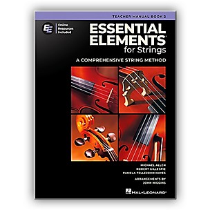 Hal Leonard Essential Elements for Strings - Teacher Manual Book 2 with Online Resources