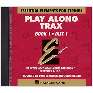 Hal Leonard Essential Elements for Strings Book 1 Play Along Trax Cd