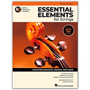 Hal Leonard Essential Elements for Strings-Cello Book 1 with Online Resources (revised)