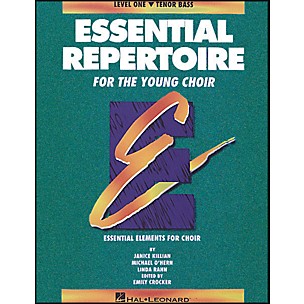 Hal Leonard Essential Repertoire for The Young Choir Level One (1) Tenor Bass/Student