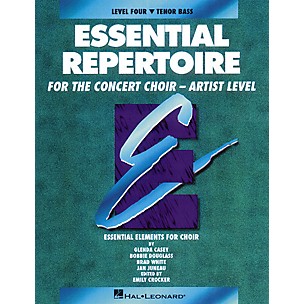 Hal Leonard Essential Repertoire for the Concert Choir - Artist Level Tenor Bass Perf/Acc CDs (2) by Glenda Casey
