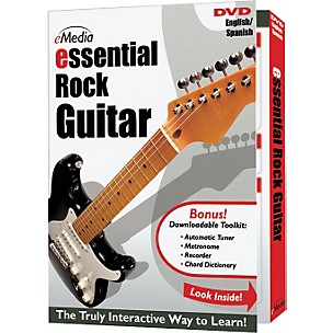 eMedia Essential Rock Guitar Instructional DVD