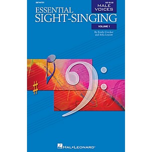 Hal Leonard Essential Sight-Singing Vol. 1 Male Voices (Male Voices Accompaniment CD Volume 1) CD ACCOMP