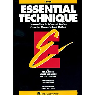 Hal Leonard Essential Technique For French Horn - Intermediate To Advanced Studies