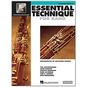 Hal Leonard Essential Technique for Band - Bassoon 3 Book/Online Audio