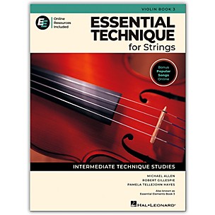 Hal Leonard Essential Technique for Strings - Violin Book 3 with Online Resources