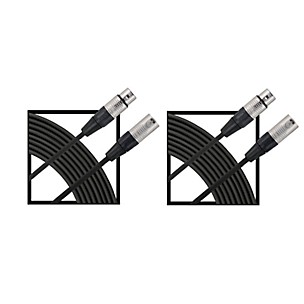 Livewire Essential XLR Microphone Cable 25' 2-Pack