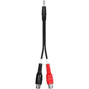 Livewire Essential Y-Adapter 3.5 mm TRS to RCA Female