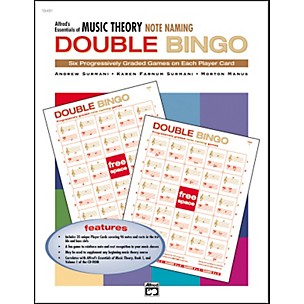 Alfred Essentials of Music Theory Double Bingo