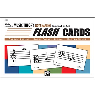 Alfred Essentials of Music Theory: Flash Cards - Note Naming
