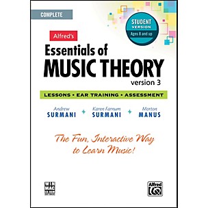 Alfred Essentials of Music Theory: Version 3 CD-ROM Student Version Complete