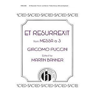 Hinshaw Music Et Resurrexit SSA composed by Giacomo Puccini
