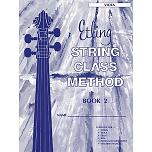 Alfred Etling String Class Method Book 2 Viola