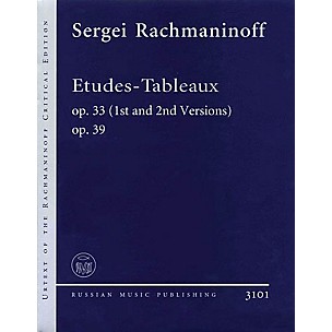 Russian Music Publishing/Boosey & Hawkes Etudes-Tableaux Op. 33 (1st and 2nd Versions), Op. 39 Misc Series Softcover by Sergei Rachmaninoff