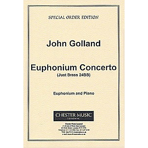 Chester Music Euphonium Concerto (Euphonium with Piano Reduction) Music Sales America Series