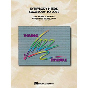 Hal Leonard Everybody Needs Somebody To Love Jazz Band Level 3