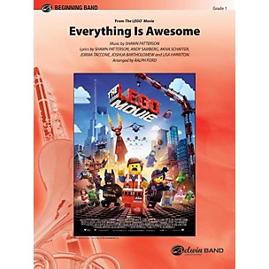 Alfred Everything Is Awesome (Awesome Remixxx!!! from The Lego Movie) Concert Band Grade 1