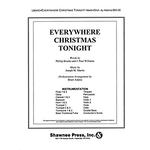 Shawnee Press Everywhere Christmas Tonight INSTRUMENTAL ACCOMP PARTS composed by J. Paul Williams